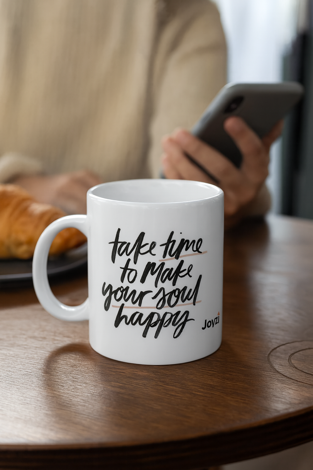 Mug - "Take time to make your soul happy" - My Store